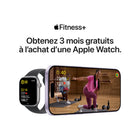 Apple - Watch Series 11 - 46 mm - GPS - Boîtier en aluminium Noir de jais avec Bracelet sport Noir, P / M-10