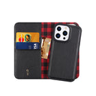 General Supply Goods + Co 2-in-1 Removable Magnetic Folio for iPhone 14 Plus - Charcoal-Full access to ports and buttons