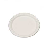 Eco-Packaging - Assiettes compostables en canne à sucre - 10 po - paquet de 500-Fabriqué à partir de ressources 100 % renouvelables