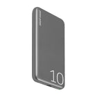 LOGiiX Piston Power 10000 mAh Banque d'alimentation en aluminium - Gris graphite-Batterie externe de 10 000 mAh compacte et élégante en aluminium avec alimentation USB