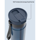 Contigo - Bouteille d’eau en plastique DualSip avec couvercle à double sens et courroie de transport, 828 ml (28 oz)-Capacité : 828 ML (28 OZ) Hydratation de grande capacité