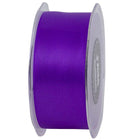 JAM Paper Double Faced Satin Ribbon - 1 1/2" W x 25 yd. - Purple-This is the perfect ribbon for adding a colourful touch to gift wrapping, DIY projects, arts & crafts, and so much more!