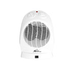 Royal Sovereign HFN-130 Compact Oscillating Heater - White-2 Heat Temperature Settings : 750W / 1500W