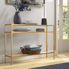 Hudson&Canal - Console Siviline 42" L - Laiton-Caractéristiques assemblage facile