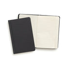 TRU RED Small Hard Cover Ruled Journal - Black-96 sheets/192 pages of narrow-ruled paper provide plenty of space for notes