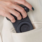 Adam Elements SELFIE Shot Magnetic Hand Grip Power Bank - 5,000 mAh - Black-Overall Dimensions: 4.72" L x 3.35" W x 1.97" H