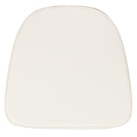 Flash Furniture Soft Fabric Chiavari Chair Cushion - Ivory-Soft Chair Cushion
