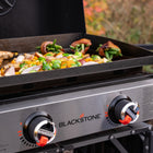 Blackstone - 22" Gril de table original avec panneau avant en acier inoxydable et capot-Système de gestion de la graisse arrière breveté