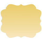 JAM Paper Standard Label Rolls - Vintage Frame - 2 1/2 x 3 - Gold Metallic Foil - 125 Labels/Roll-Size: Vintage Frame ( 2 1/2 x 3 Inches ) | Printer friendly labels are easy to create and customize.