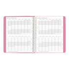 Blueline 2027 Pink Ribbon Timanager Weekly/Monthly Planner - 8-1/2" x 6-3/4" - Pink - Bilingual-100% post-consumer recycled paper