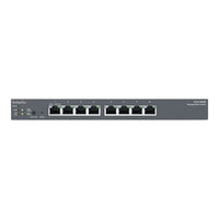 EnGenius Cloud Managed Gigabit 55W 8 Port PoE Switch-8 10/100/1000 Base-T GbE Ports