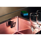 Happy Sinks Bio Composite Sponge Holder - Black-Product size: L 7,0 cm, W 5,0 cm, H 7,5 cm