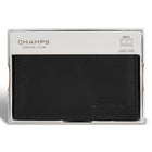 Champs - Porte-cartes en cuir Onyx - Noir-Fenêtre d'identification