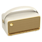Edifier - Haut-parleur portable sans fil MP330 BT, audio Hi-Res, design rétro en bois, son stéréo de 20 W RMS – Ivoire-Certifié audio Hi-Res – Compatible avec l’audio haute résolution jusqu’à 24 bits/96 kHz, le MP330 assure une reproduction fidèle de chaque détail de votre musique, transmise en continu par le port USB-C