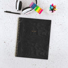 Mead Undated West Village 12 Month Large Weekly/Monthly Fabric Hard Cover Planner - 11" H x 9" W - Bilingual-9