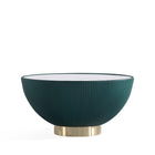 Manhattan Comfort Anderson 28.15" Modern Leatherette Upholstered Coffee Table - Green-Delivered to you Fully Assembled! No Assembly Required