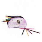 Louis Garneau Skating Half Moon Pencil Case with 2 Compartments-4