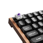 Keychron K4 HE Aluminum Swappable RGB Backlight - Nebula Switch - Black (Special Edition)-Enhanced acoustic structure for a cleaner, more satisfying typing sound