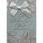 Rosedale Gold Mother's Day Greeting Cards/Envelopes - 5-1/2" x 8" - From Both - 6 Pack-Premium quality greeting cards