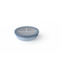 Mepal Cirqula Bento Bowl - 250 + 250 + 500 mL/8 + 8+ 17oz - Blue-Dishwasher Safe
