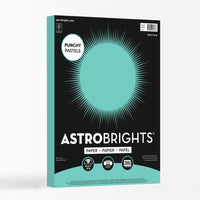 Astrobrights 24lb Writing Paper - 8.5" W x 11" H - Breezy Blue - 200 Sheets (91736)-Basis Weight: 24 lb./89 gsm