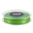 JAM Paper Double Faced Satin Ribbon - 3/8" W x 25 yd. - Lime Green-Our ribbon is made from the highest quality double-faced satin, which features a slightly shiny, yet smooth finish