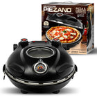Granitestone - Four à pizza d'intérieur Piezano avec pierre à pizza en céramique - Noir-Découvrez le goût des tartes de style pizzeria directement depuis chez vous. Faites cuire votre version personnalisée sur la surface en pierre et dégustez une pizza au fromage et à croûte croustillante préparée dans votre cuisine, sans allumer votre four