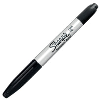 Sharpie Twin-Tip Permanent Markers - Black (32201)-Permanent Marker