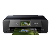 Epson Expression Photo XP-980 Wireless Colour All-in-One Wide-Format Inkjet Printer-Professional-quality photos and prints — 6-colour Claria Photo HD inks and a 5760 x 1440 dpi print resolution produce stunning borderless prints up to 11" x 17"
