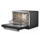 Fotile Countertop Combi Oven - 19" - Black-Food-grade Stainless Steel Interior with Ceramic Coating, Easy to Clean
