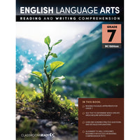 Classroom Ready - Cahier d’exercices et guide d’étude de compréhension en lecture et en écriture anglaises - 7e année - Édition C.-B.-Reliure à spirale : Le livre s’ouvre à plat pour faciliter la réalisation des exercices et questions pratiques par tous les élèves