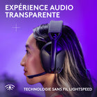 Logitech - Souris MX Master 4,souris sans fil ergonomique - Noire-Profitez d’une connectivité 2 fois plus puissante (7) avec un dongle USB-C, une puce radio avancée et une antenne optimisée pour des performances plus rapides, plus puissantes et fiables, ou utilisez le Bluetooth pour plus de polyvalence	