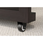 Thomasville Azuria 48" W Desk With Pull-Out Return And Power Center - Espresso -Assembly required
