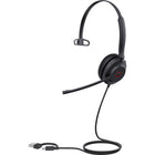 Yealink - Casque filaire mono USB-C/USB-A UH35 - UC-Performance des haut-parleurs HD Voice/Wideband