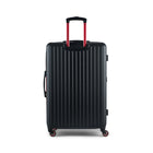Reebok Hoop 30" Hardside Spinner Luggage - Black-Signature lining inside with dividing panel, practical pockets and tightening straps to keep content organized and in place