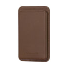 Dbramante1928 Leather Magsafe Wallet Case for iPhone 15 - Tan-Handcrafted from full-grain leather