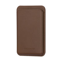 Dbramante1928 Leather Magsafe Wallet Case for iPhone 15 - Tan-Handcrafted from full-grain leather