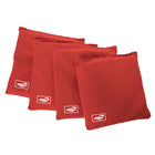 Triumph - L'ensemble de poches en microfibre avec bac - 6" x 6" - Rouge/Bleue - Paquet de 8-Comprend un bac de rangement en plastique transparent avec deux fermoirs