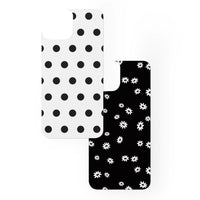Ideal of Sweden Print Pack for iPhone 16/15/14/13 Pro Max - Ecru Noir-Customizing your phone case is easy with our print packs