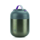 Minimal V2 Stainless Steel Double Wall Vacuum Insulated Food Jar, 700ml, Gunmetal-With its double-wall vacuum insulation technology, beverages remain hot up to 7 hrs, and cold up to 9 hrs