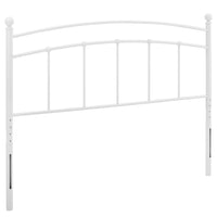 Modway Abigail Metal Full Headboard - White-Metal Full Headboard