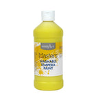 Handy Art Little Masters Washable Tempera Paint - Yellow - 473 mL-Opaque blendable colours are bright & rich, won't chip, flake or crack when dry