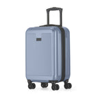 Bugatti - Singapore Ensemble de 2 valises rigides - Bleu métallisé-Nos bagages sont dotés de doubles roulettes pivotantes à 360 degrés pour une maniabilité sans effort et silencieuse, garantissant un voyage en douceur où que vous alliez