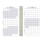 Blueline - Agenda Scolaire Hebdomadaire/Mensuel - 8 po H x 5 po l - Motif Floral (Blossom) - Bilingue-Dates juliennes