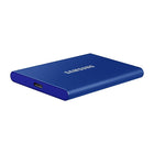 Samsung T7 1TB USB 3.2 Gen. 2 Portable Solid State Drive - Blue-Reads up to 1,050 MB/s