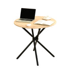 FurnitureR Stylish Computer Desk with Desk Top Stand - Walnut-8