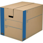Bankers Box SmoothMove PRIME Moving Box with FastFold - Small - 16" L x 12" W x 12" H - 10 Pack-FastFold technology for quick and easy setup and breakdown