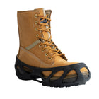 Impacto - Surchaussures Stride à crampons multidirectionnels en acier pour la glace - Taille S - Homme 4-7 / Femme 5-8 - Noir - 1 paire-Les couvre-chaussures en TPE durable fonctionnent jusqu’à -45 degrés