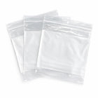 KL Rubber - Sac refermable en polyéthylène avec bloc d’identification blanc et trou de suspension - 2 Mil - 6 x 6 po - paquet de 1000-Approuvé pour le contact direct avec les aliments — idéal pour viandes, produits frais et produits secs