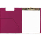 Mead West Village Clipfolio - 12-1/2" H x 9-1/2" W - White/Grey Floral-Premium 80 gsm paper for a smooth writing experience